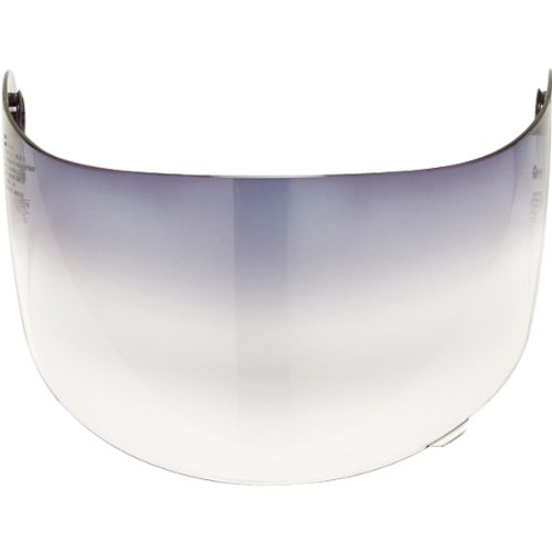 Shoei Half Tinted Shield RF-1000 Street Racing Motorcycle Helmet Accessories - Color: Half Tone Smoke