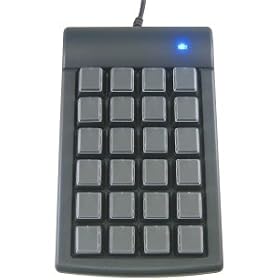 Genovation Keypad. 24KEY CONTROLPAD 683-U PROGRAMMABLE KEYPAD USB 6FT CABLE KEYPAD. Wired - Dark GrayUSB - 24 Key - PC,... by 