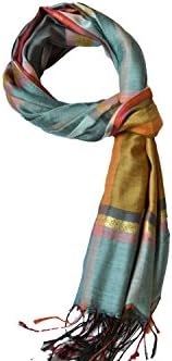 PO Thailand Women's Fashion Long Shawl Thai Fabric Cloth Large Scarf
