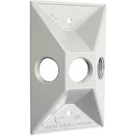 Do it Weatherproof Electrical Cover, WHT OUTDOOR COVER