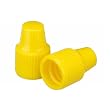 Wheaton W242508-A Dropping Bottle Cap, 8-425, Yellow, Use With 8mm Tip And 1-3mL Dropping Bottles (Case Of 1000)