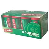 GE/SANYO GES-AM8C Size C Alkaline Battery - 8PK