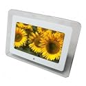 7" Widescreen Digital Picture Frame with MP3 / Video / Calendar