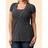 A Pea in the Pod: Short Sleeve Pull Over Nursing Top 