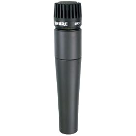 Shure SM57-LC Cardioid Dynamic Microphone