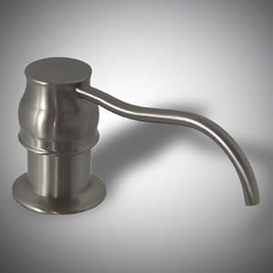 8 Oz. Kitchen Bathroom Sink Faucet Soap Dispenser Lotion Pump, Brushed Nickel