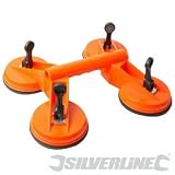 Review Silverline Tools Ltd 633580 / Silverline Quad Suction Pad