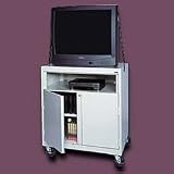 Sandusky Cabinets IA1F 362436-05 Audio Video Cabinet with Strap Color: Dove Gray