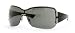 GUCCI GG 1825 BLC BLACK RIMLESS SUNGLASSES