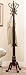 Barrier Reef Warm Nut Brown Coat Rack By Powell Furniture