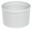 Pillivuyt Porcelain 1-1/2-Cup, 4-Inch Deep Classic Pleated Souffle Dish