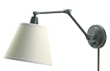 House OF Troy PL20-OB Library Lamps Portable 20-Inch Wall Sconce Lamp, Oil Rubbed Bronze