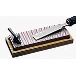 Click here to buy DMT W6C 6 Diamond Whetstone Sharpener,Coarse with Hardwood Box by DMT.
