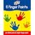 Galt 6 Finger Paints - Washable