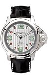 Jorg Gray Leather Silver Dial Men's watch #JG1850-26