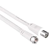 Hama SAT-Anschlusskabel F-Stecker - Koax-Kupplung, 3 m