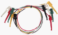 TL21 Minigrabber to Minigrabber IC Test Lead Set