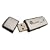 EasyDisk 2GB USB 2.0 flash drive pen memory stick disk - silver aluminium