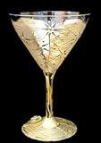 Angel Wings Design - Hand Painted - Martini - 7.5 oz.