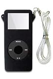 iPod nano Silicone Skin with LCD Screen Protector & Armband - Black