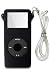 Techcessory Silicone Skin with LCD Screen Protector and Armband for Pod nano - Black