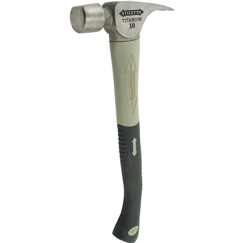 c Stiletto FH10CP 10 oz. Finish Hammer with 14Inch Curved Poly