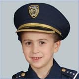 Police Hat Child Costume Accessory
