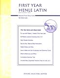 Henle Latin I Study Guide Units I and II