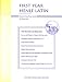Book Henle Latin I Study Guide Units I and II