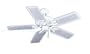 Clairion Comfort Plus 46-Inch Air Cleaning Ceiling Fan, White