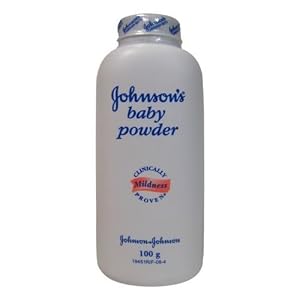 Johnson & Johnson Baby Powder 100 Gram (3.5 Oz) (Pack of 12)