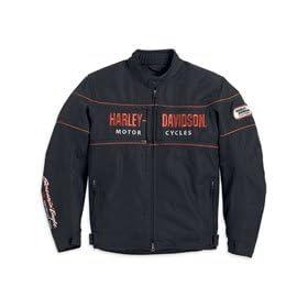 Harley Davidson Mens Bracket Jacket with Switchback Technology. Water-resistant polyester... by Harley Davidson