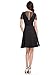Ever Pretty Womens Short Sleeve V-Neck Ruched Bust Chiffon Party Dress 03882
