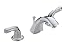 Delta 3530-24 Innovations Double-Handle Widespread Lavatory Faucet With Pop-Up, Chrome