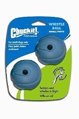 Chuckit! WHISTLER BALLS Small Fits Mini Launcher 2 Pack