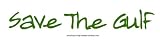 Save The Gulf - Boycott BP Bumper Sticker - British Petroleum Decal - Environmental