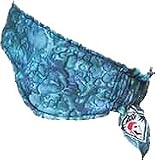 Winter Headband Sale Blue Batik