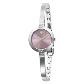 Movado Women's 606243 Bela Stainless Steel Bangle Bracelet Watch