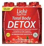 Lichi Super Fruit Total Body Detox Shots-3 oz, 6 pk