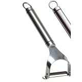 Kitchen Craft Professional Stainless Steel Short Oval Handled 'Y' Shaped Peeler