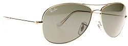 RAY BAN AVIATOR 3362 001 ARISTA GOLD METAL SUNGLASSES