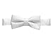 Hold'Em Bow Tie For Mens Boys and Baby Satin look Solid Color Adjustable Pre-tied Made in USA