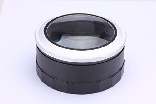Winten Touch LED Light Domed Magnifier Reading Lens with Zooming - WT-ZL57-SB