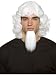Uncle Sam Wig with Goatee Adult