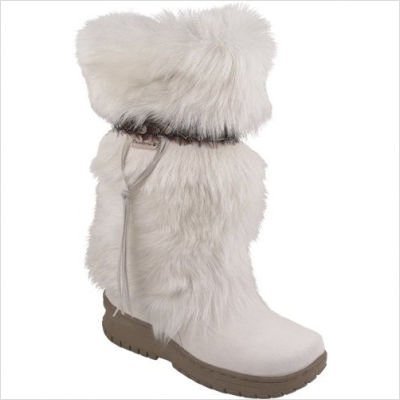 BEARPAW Women's Kola Fur Boot,Rust,5 M US