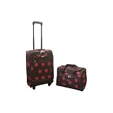 American Flyer Grande Dots 2 Piece Spinner Luggage Set