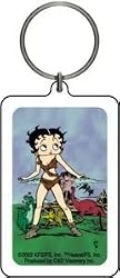 Betty Boop BC Lucite Key Chain