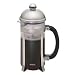 BonJour 12 Cup Maximus French Press, Brushed Stainless Steel