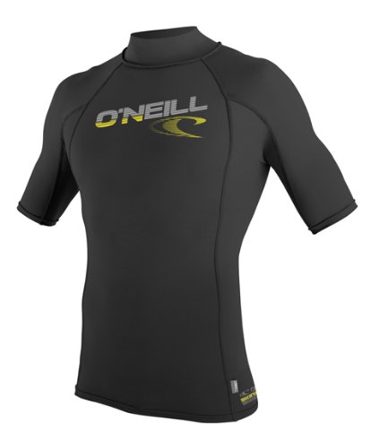 O'Neill Skins Short Sleeve Turtleneck (Black)