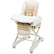 Combi Easy Glider Plus highchair - Sage Plaid